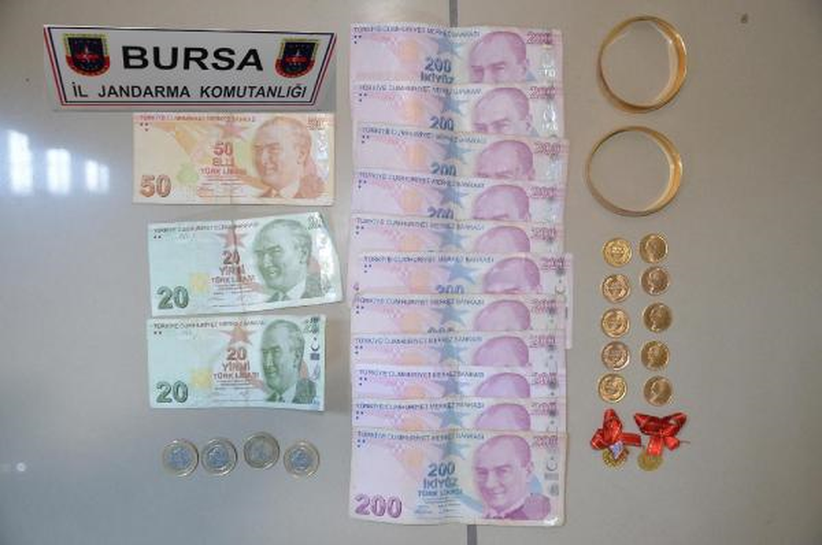 Bursa\'da Jandarmanın Titiz Takibi Yakalattı