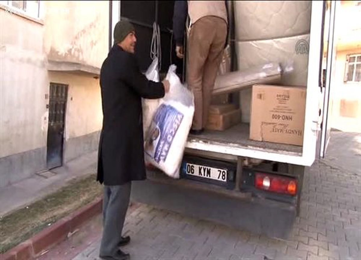 Kırıkkale\'de ev kirasını ödeyemeyen aile