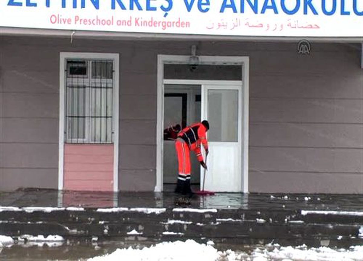 Konteyner Kent Beyaza Büründü