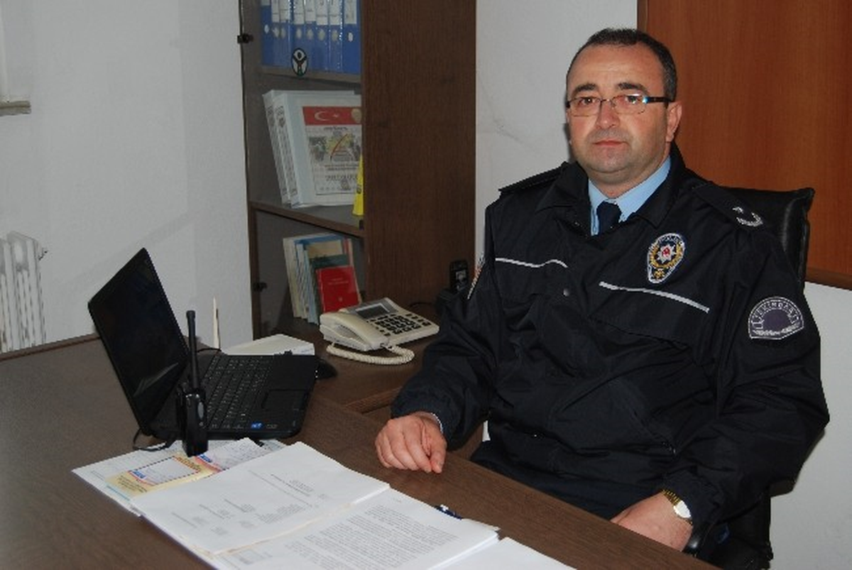 Malkara Bölge Trafik İstasyonu Amiri Tolga Güven, Sürücüleri Bilgilendirdi