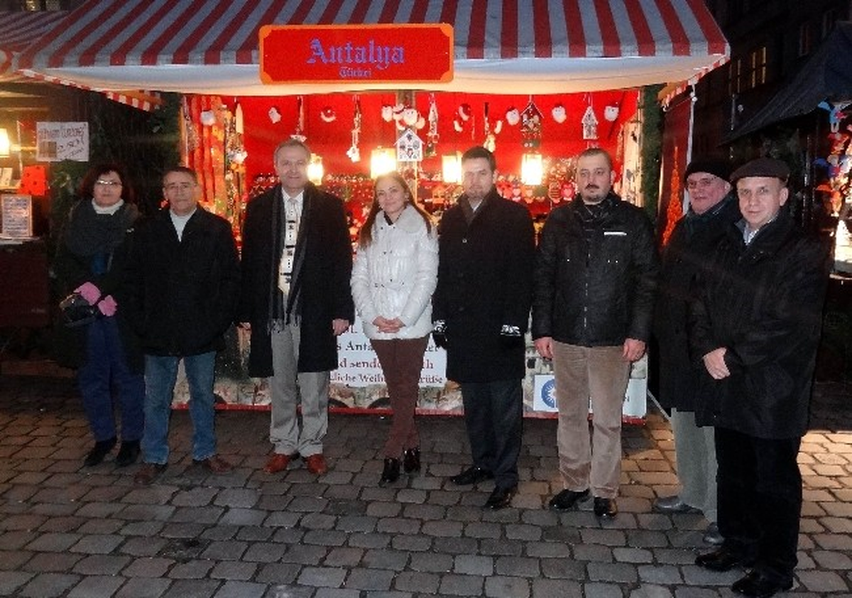 Nürnberg Noel Pazarı\'nda Antalya Standına Yoğun İlgi
