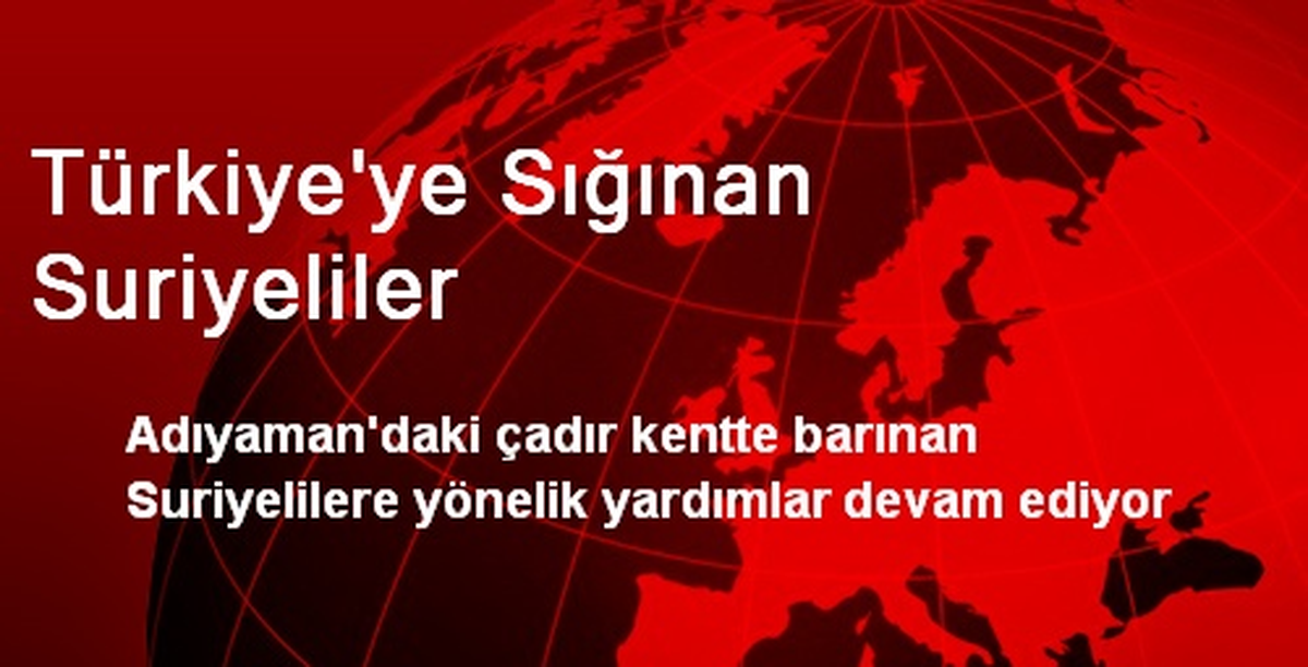 Adıyaman\'da Suriyelilere Giyim ve Ayakkabı Yardımı