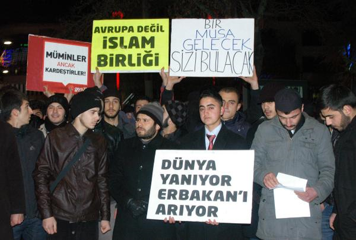 konya\'da Saadet Partisi\'nden İdama Tepki