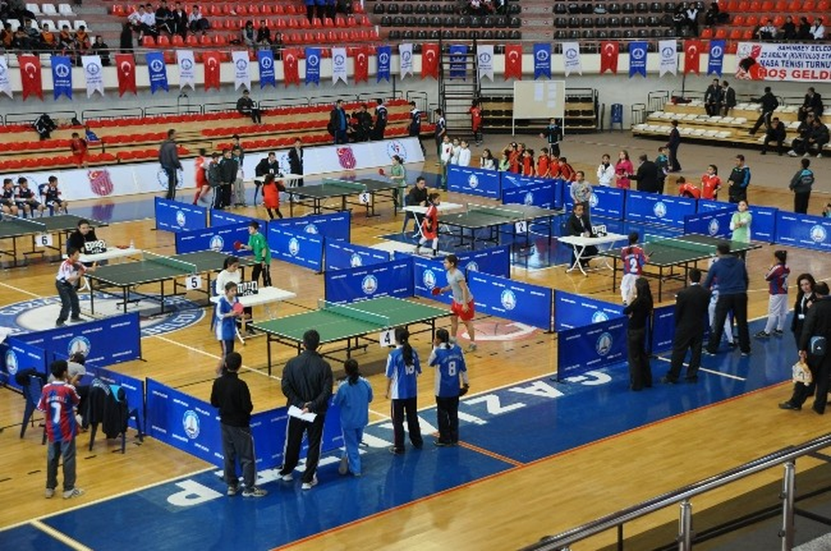 Şahinbey Belediyesi 25 Aralık 4. Masa Tenisi Turnuvası Düzenliyor