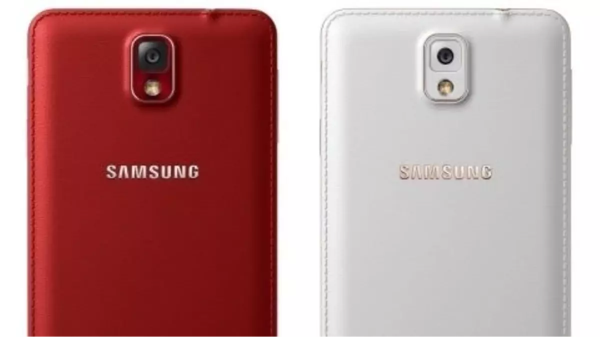 Samsung Galaxy Note 3 İçin Yeni Renk Seçeneği