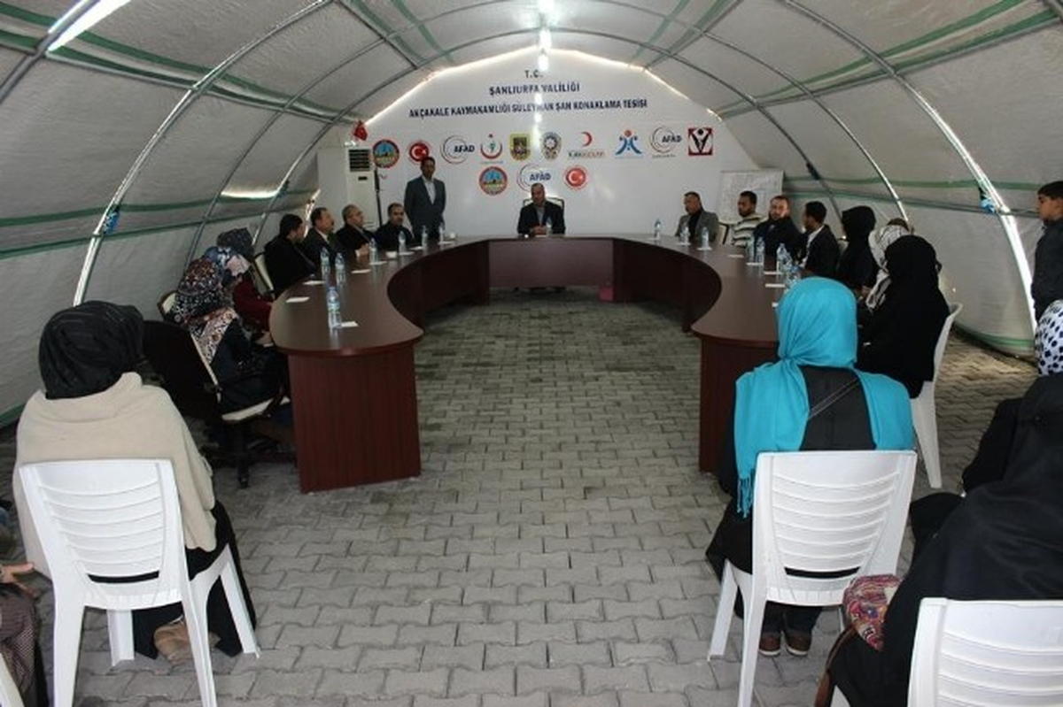 Şanlıurfa Gençlik Merkezi, Mülteci Kampını Ziyaret Etti