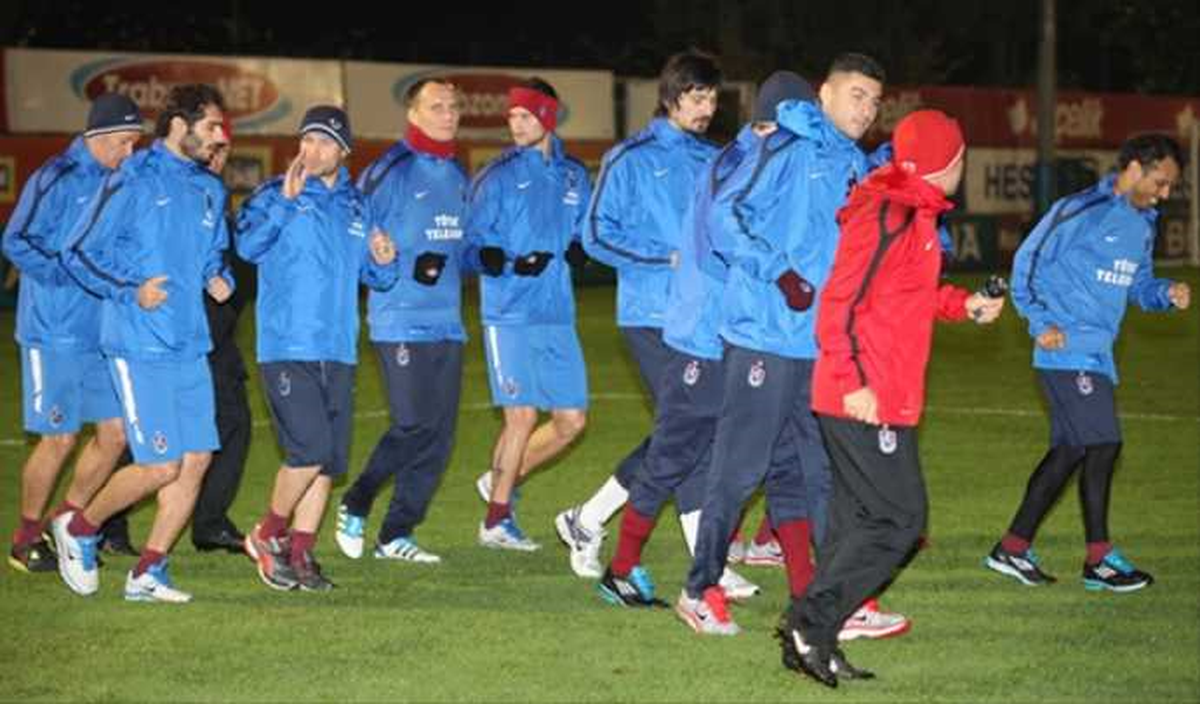 Trabzonspor, Lazio Maçının Hazırlıklarını Tamamladı
