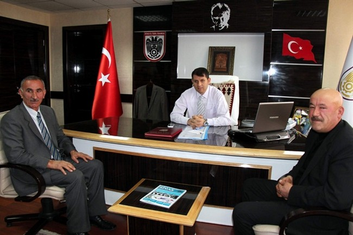 Altınyayla Muhtarlar Derneği\'nden, Ayhan\'a Ziyaret