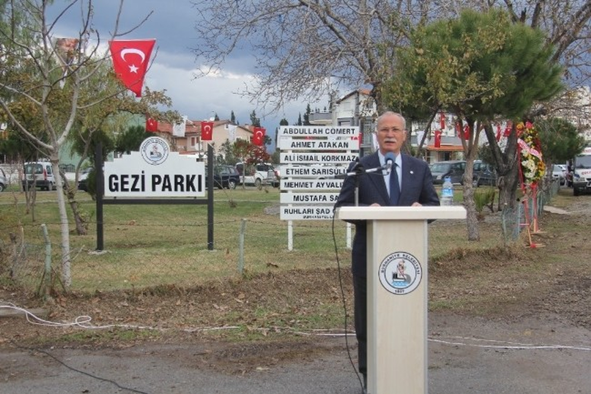 Burhaniye\'de Park Açılışı