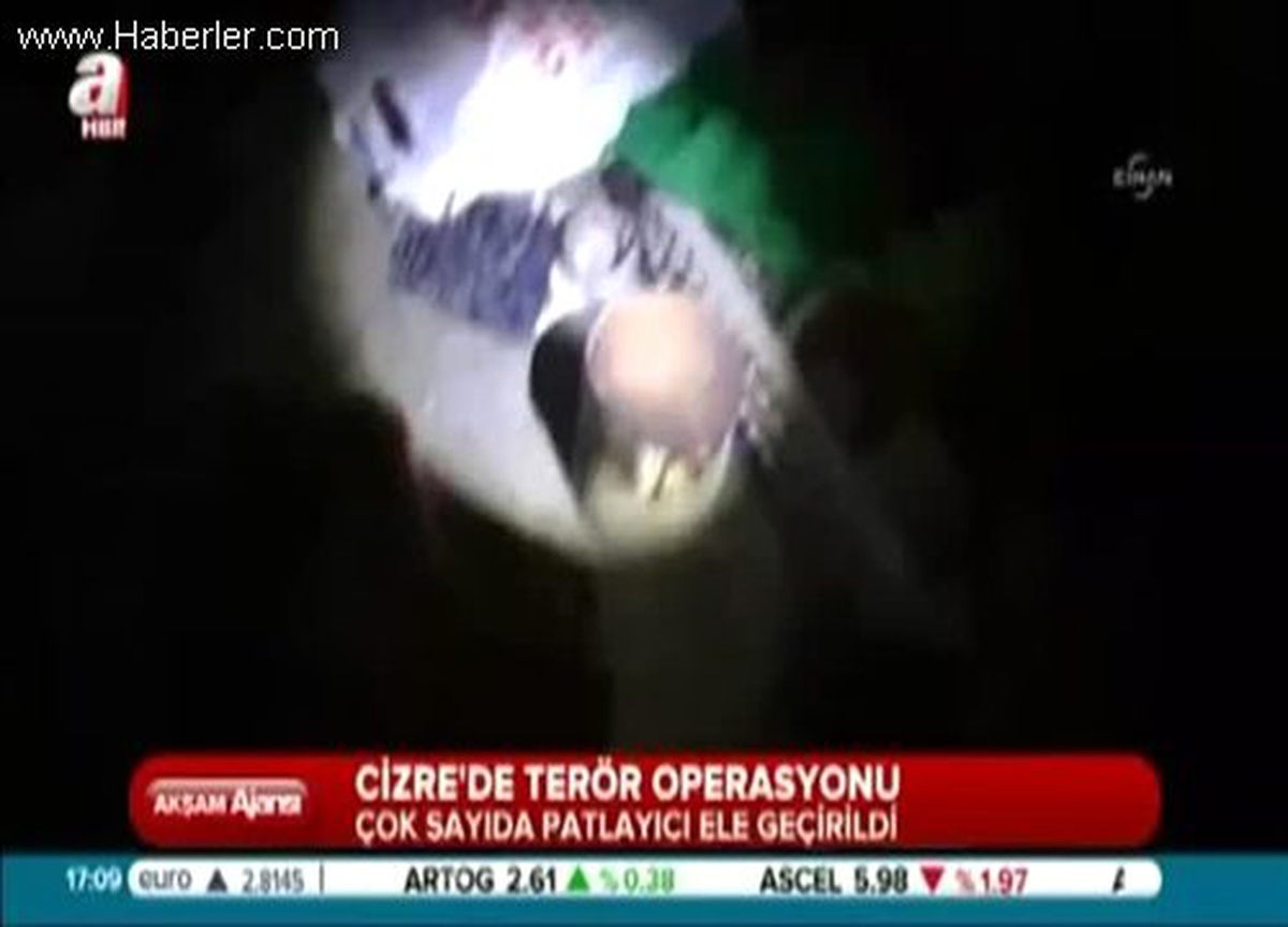 Cizre\'de Patlayıcı Ele Geçirildi