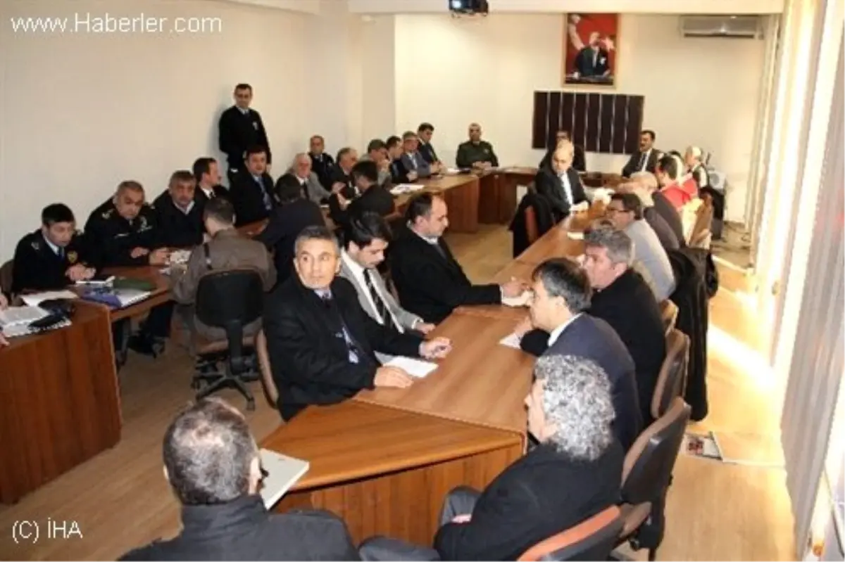 Düzce'de Kış Tedbirleri Gözden Geçirildi