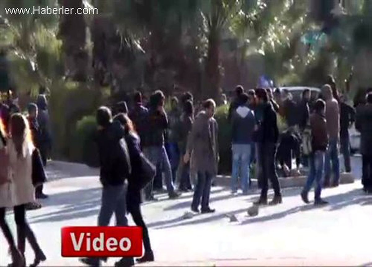 Ege Üniversitesi Savaş Alanına Döndü