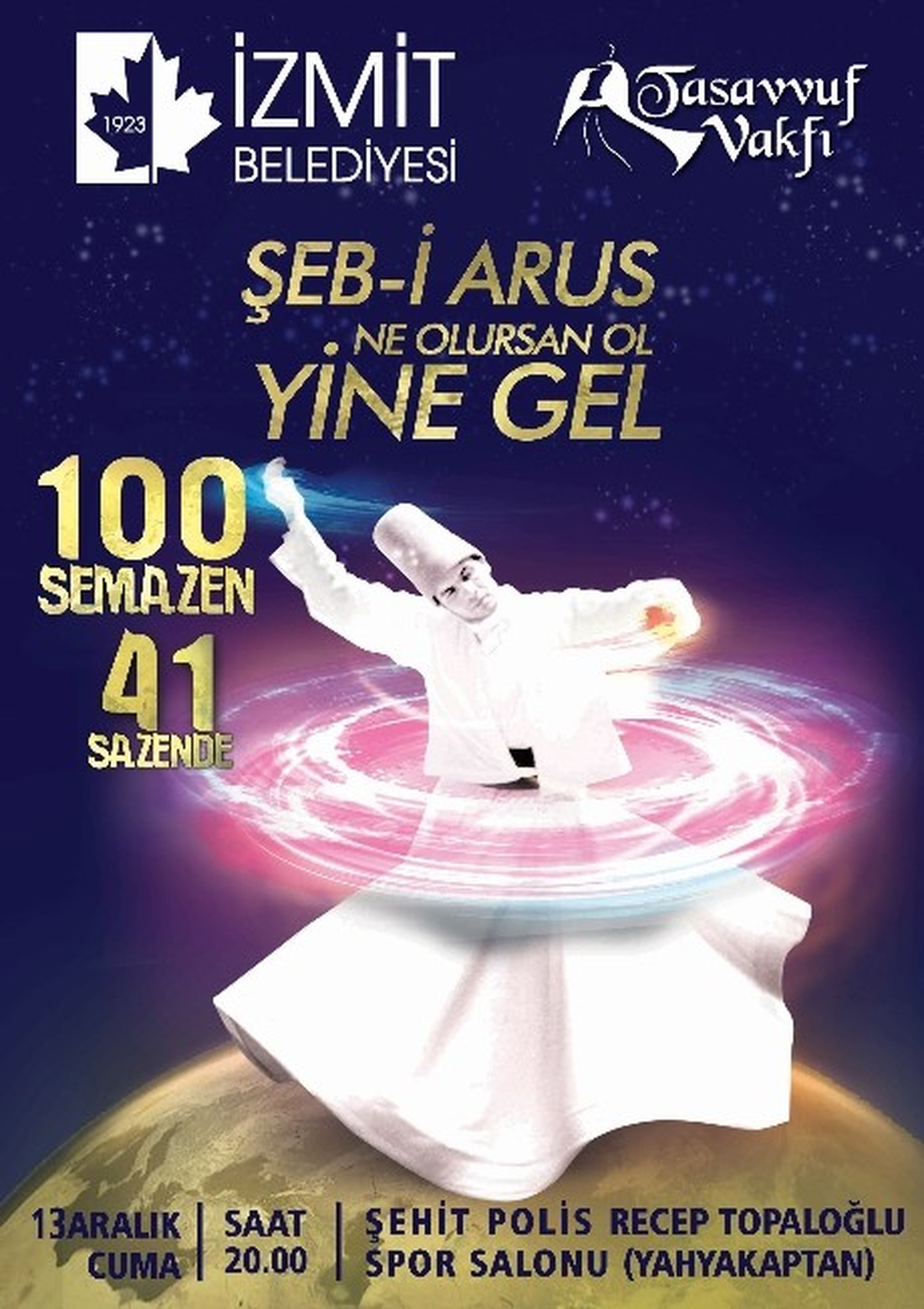 En Büyük Şeb-İ Aruz Yarın İzmit\'te