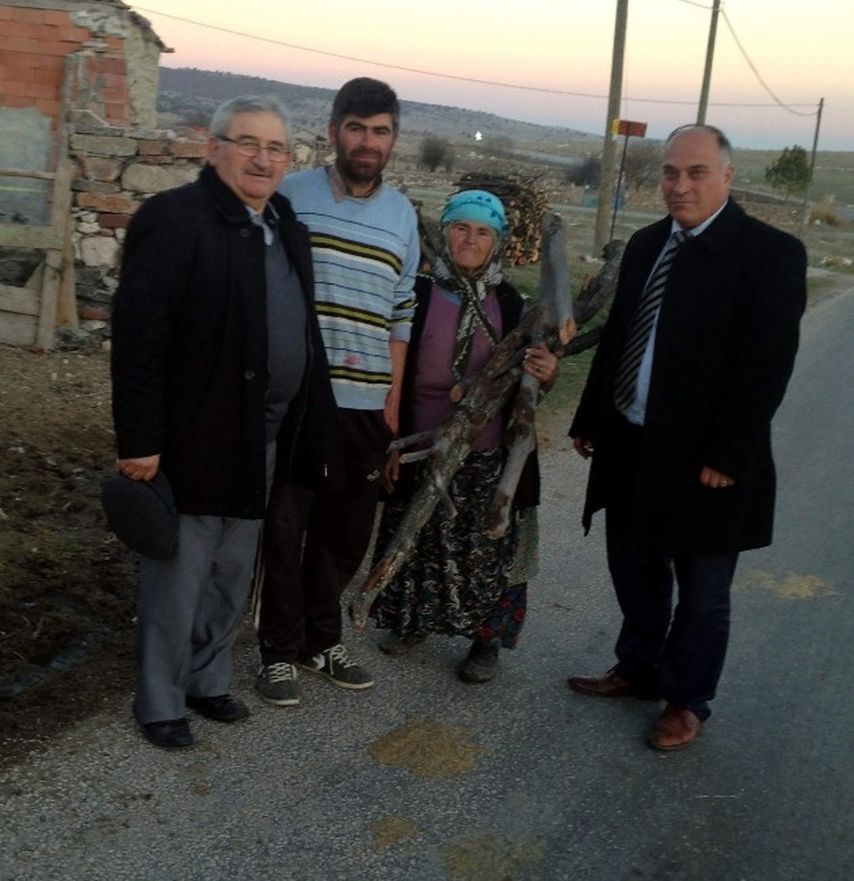 Erdal Şanlı, Han İlçesini Ziyaret Etti
