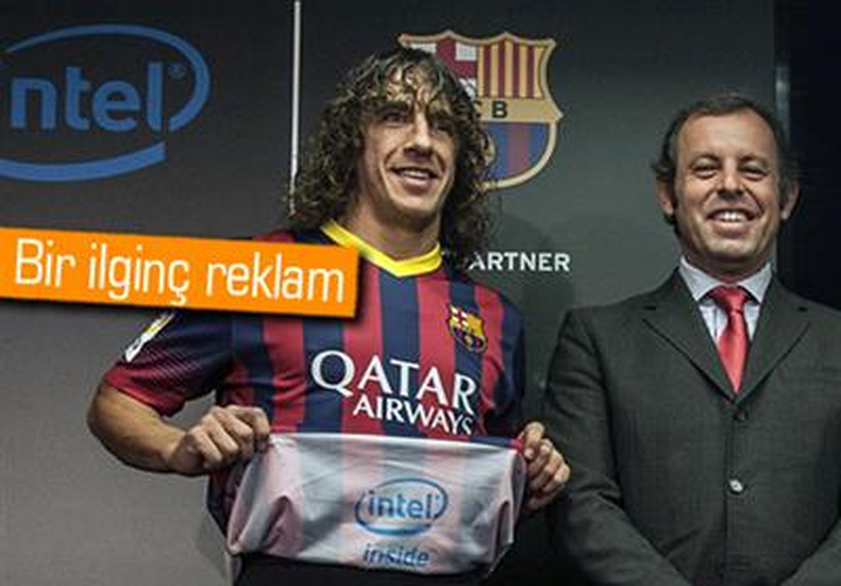 Intel, Barcelona\'nın Formasının İçine Reklam Verdi