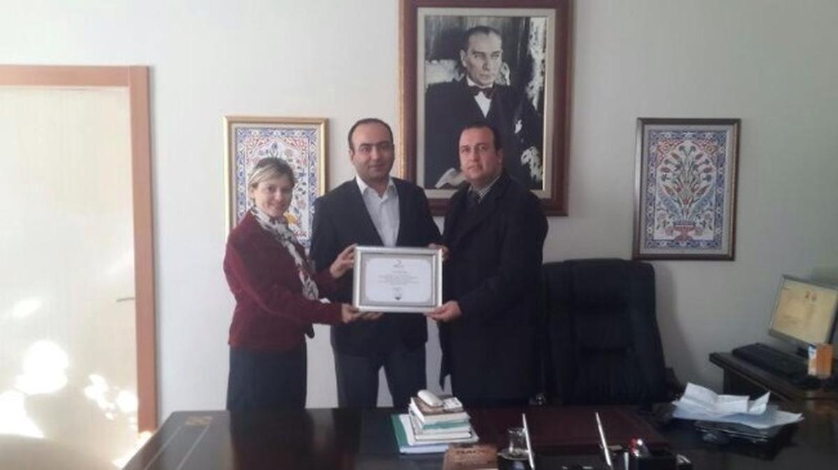 Kan Bağışına Katkıya Teşekkür Belgesi
