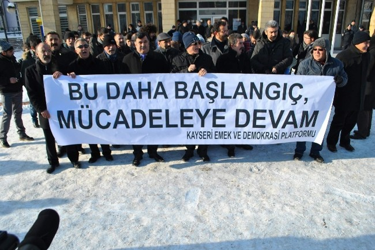 Kayseri\'deki Gezi Parkı Davası Gergin Başladı