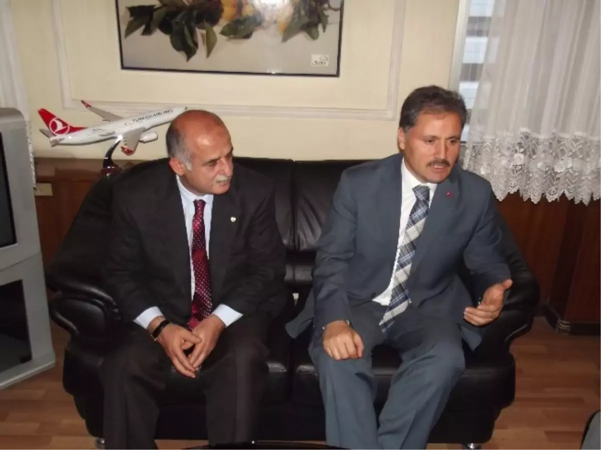 Malatya Belediye Başkanı Ahmet Çakır\'dan Mtso\'ya Ziyaret