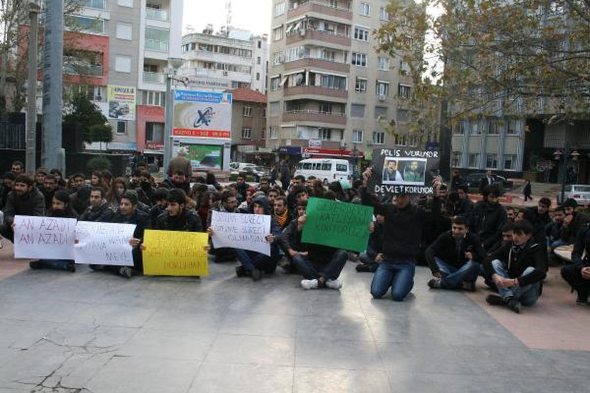 Nazilli\'de Yüksekova Olayları Protesto Edildi