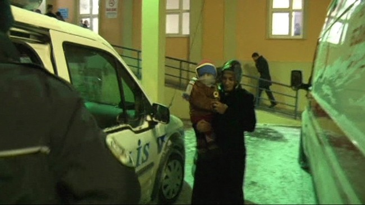Oğlunu Kaçırırken Polise Yakalandı