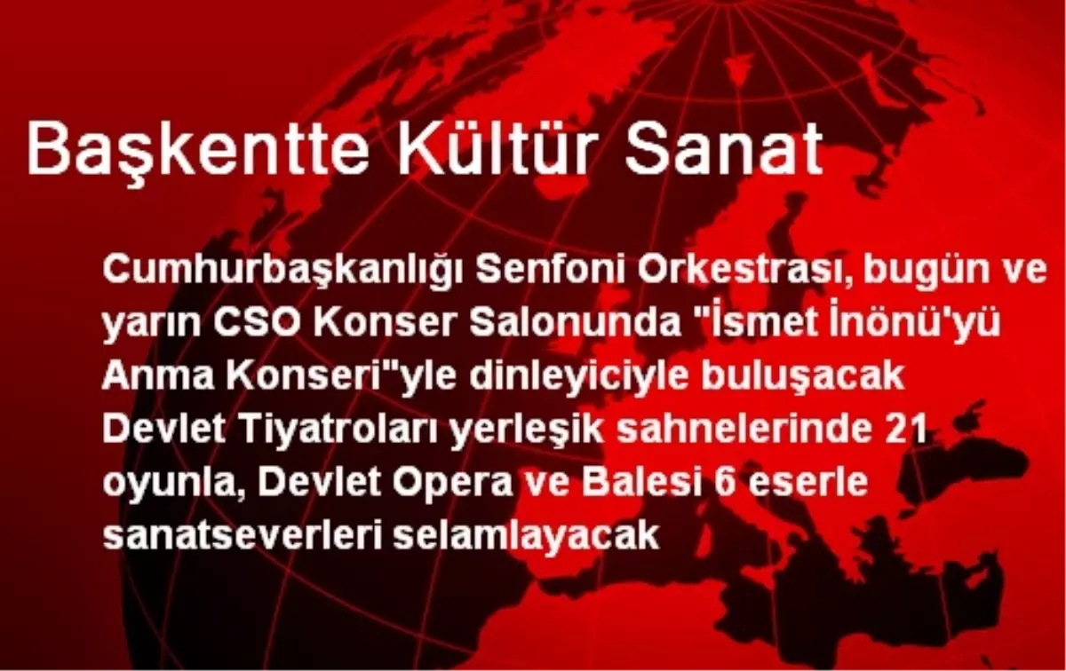 Başkentte Kültür Sanat