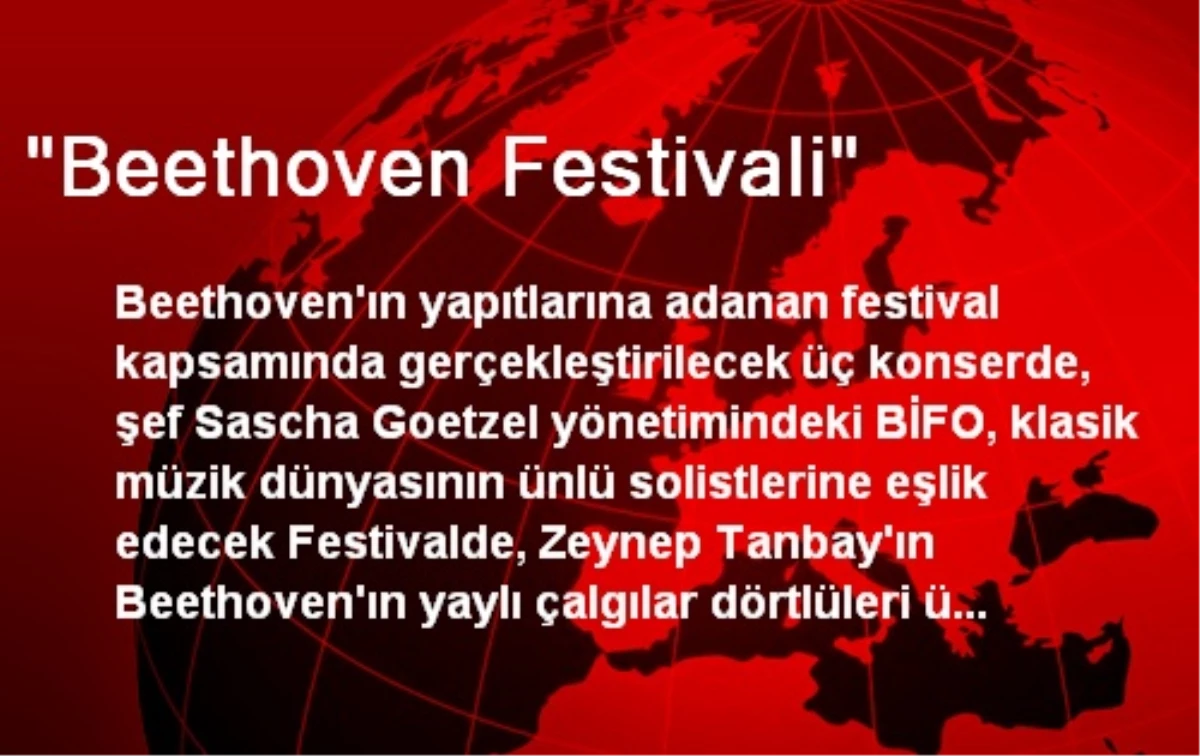"Beethoven Festivali"