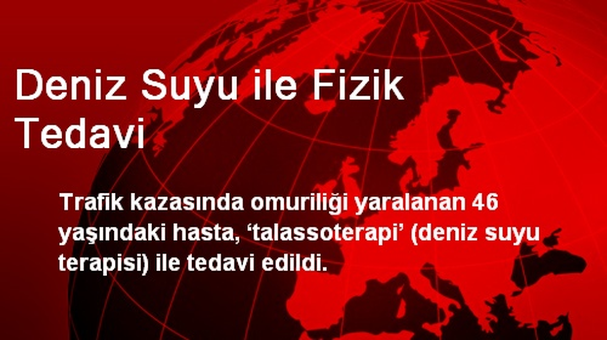 Deniz Suyu ile Fizik Tedavi