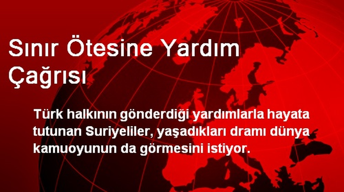 Sınır Ötesine Yardım Çağrısı