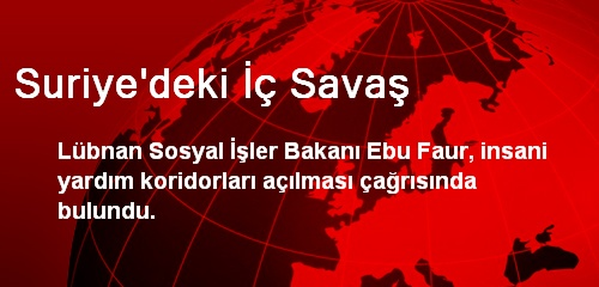 Suriye\'deki İç Savaş