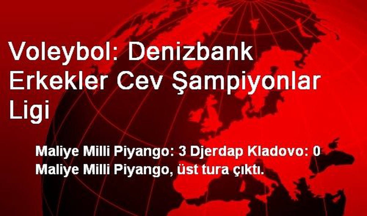 Maliye Milli Piyango: 3 Djerdap Kladovo: 0