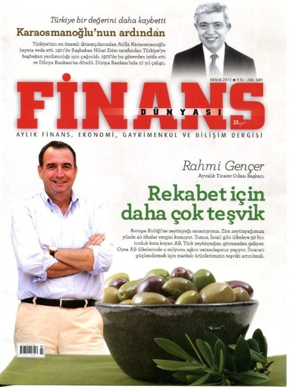 Rahmi Gençer, Finans Dünyasında Kapak Oldu