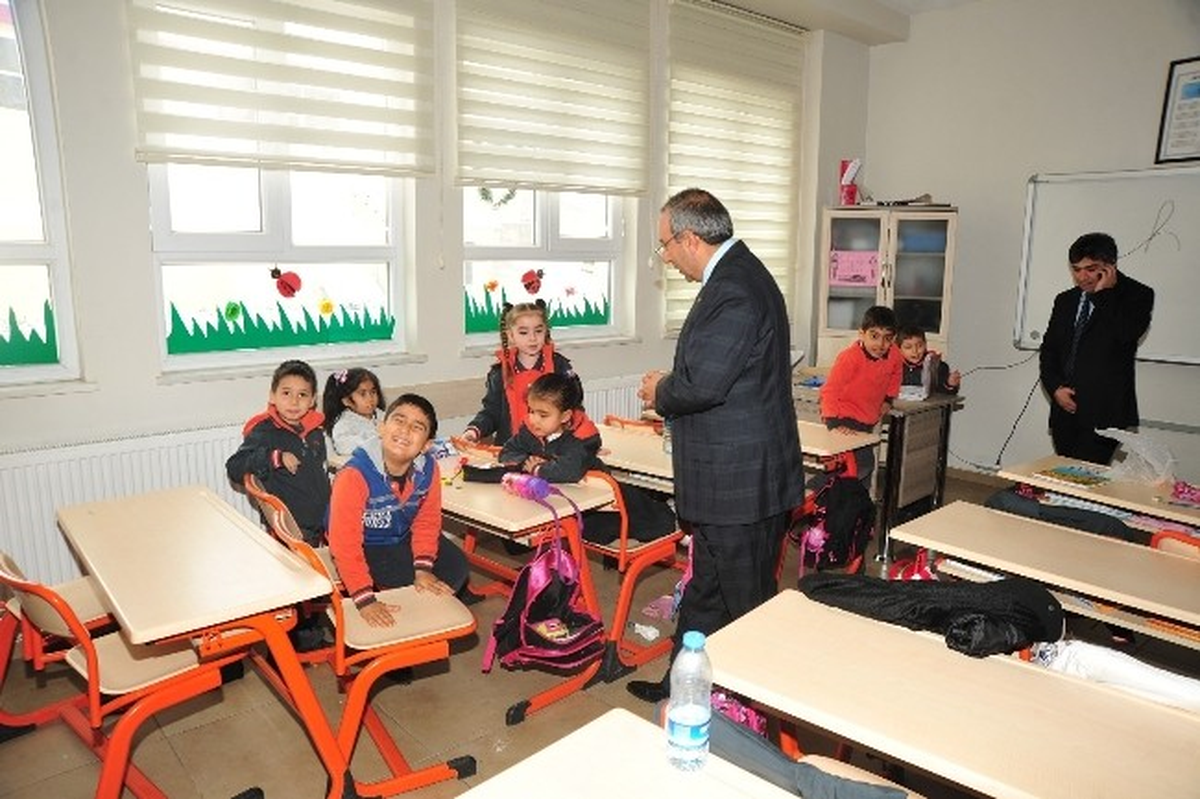 Rektör Battal\'dan Özel Okullara Ziyaret