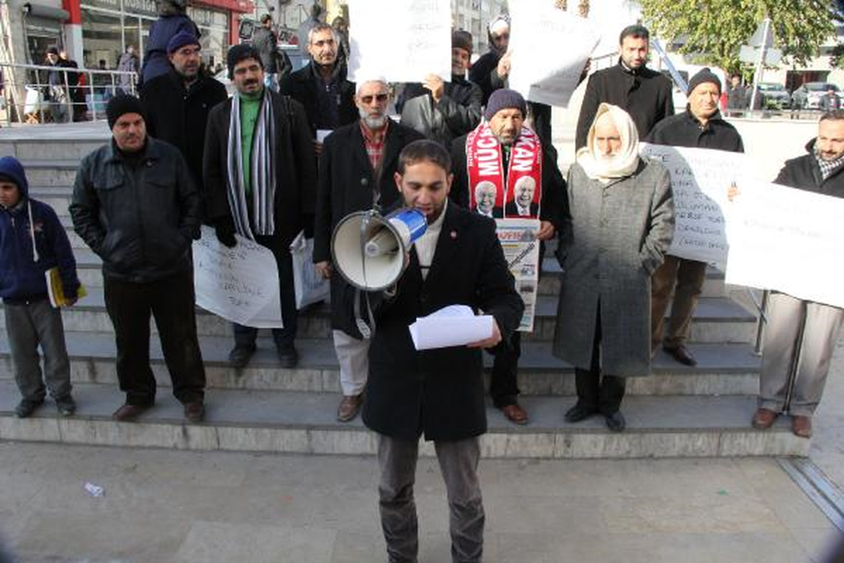 Şanlıurfa\'da Bangladeş Protestosu