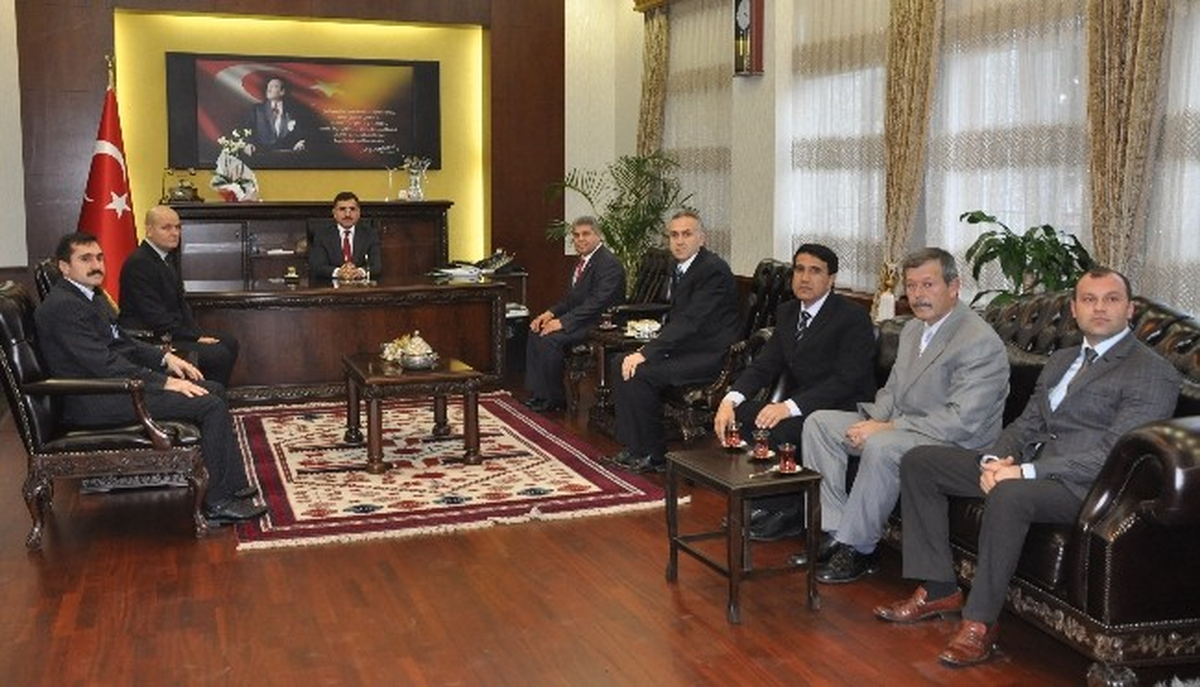 Türk Sağlık-Sen\'den Vali Turhan ve Başkan Ok\'a Ziyaret