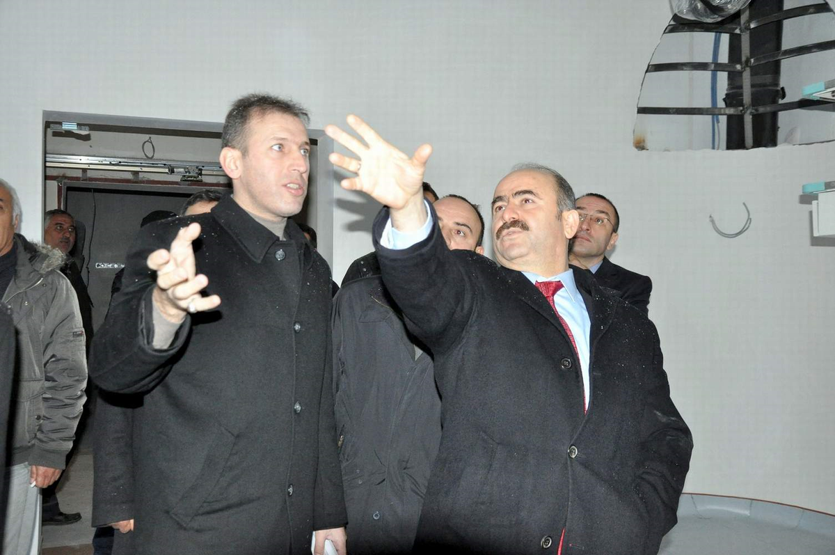 Vali Aydın, Hastane İnşaatını Denetledi
