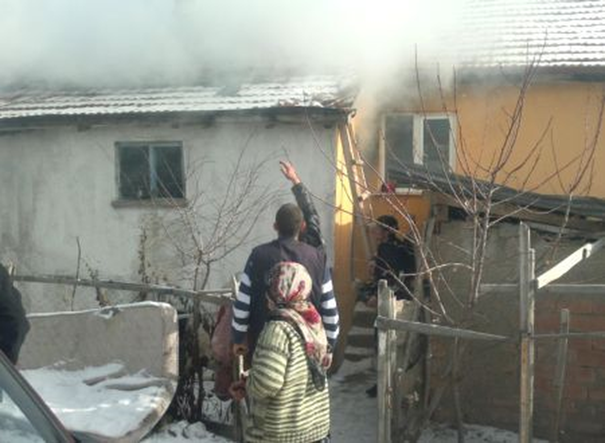 Yozgat\'ta Ev Yangını