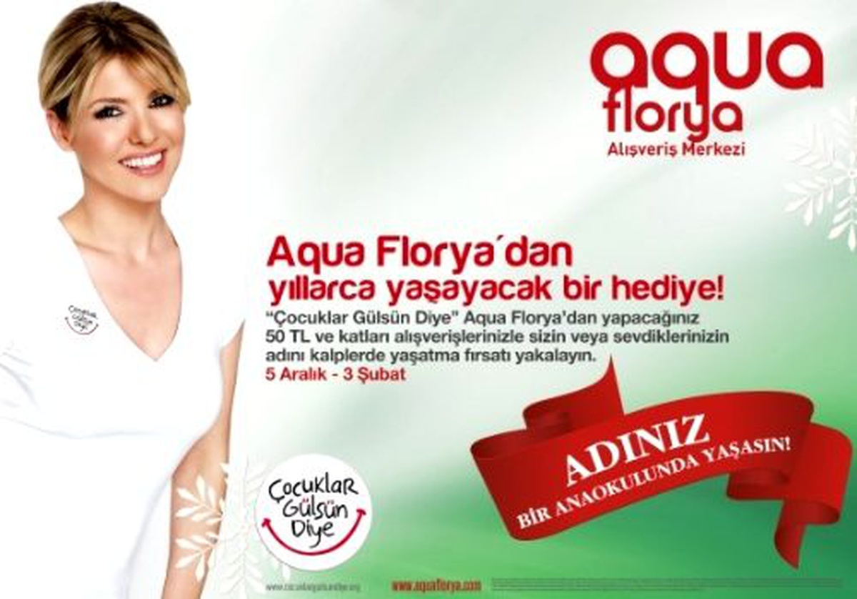 Aqua Florya\'dan Yıllarca Yaşayacak Bir Yeni Yıl Hediyesi