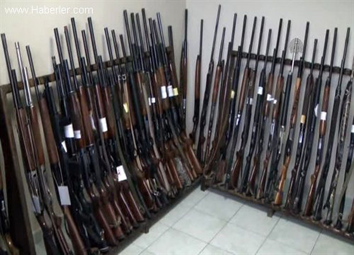 Avda kullanılması uygun olmayan 48 silaha el konuldu
