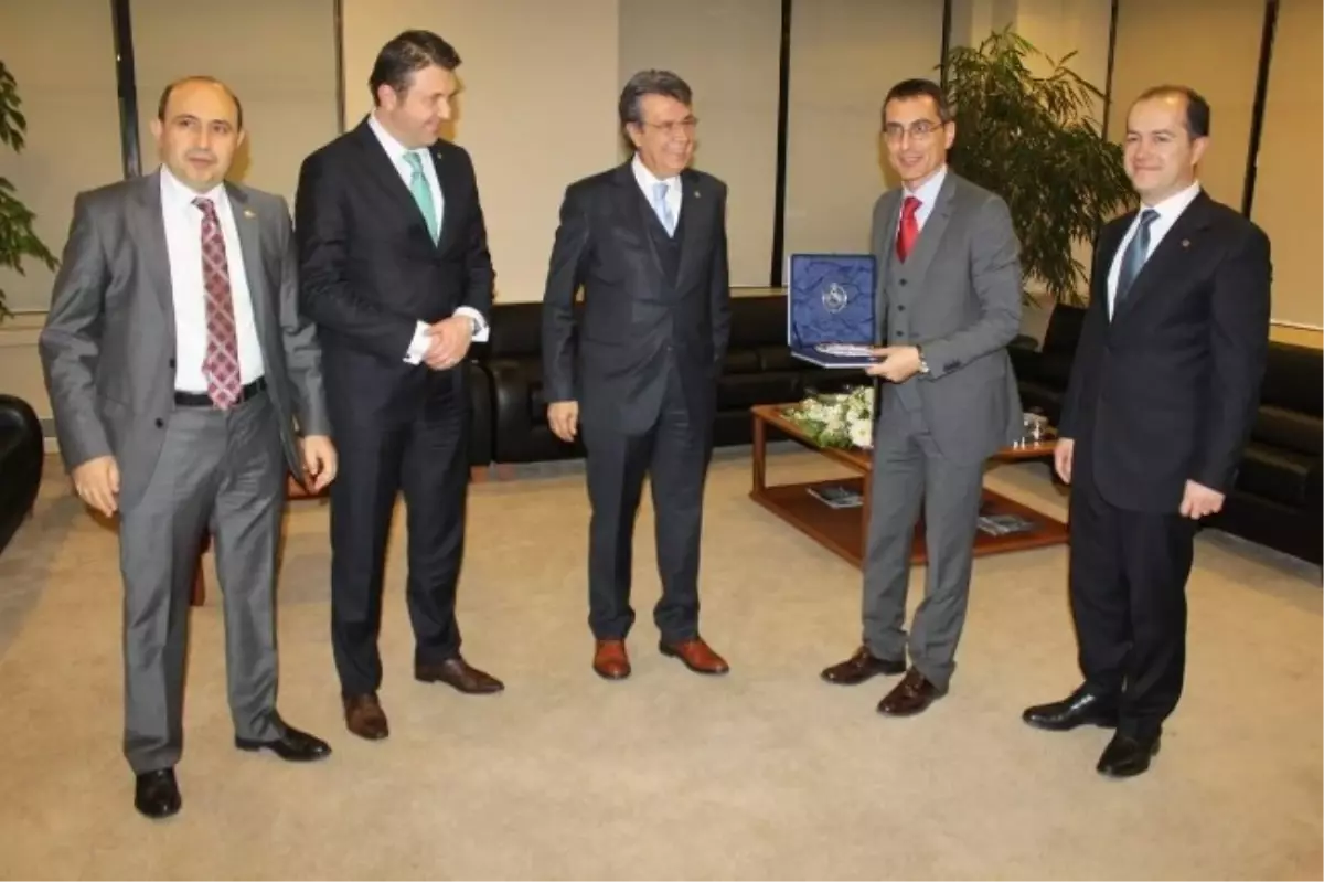 Avrupa Birliği Türkiye Delegasyonu 1. Müsteşarı Stefano Fantaroni\'den Btso\'ya Ziyaret