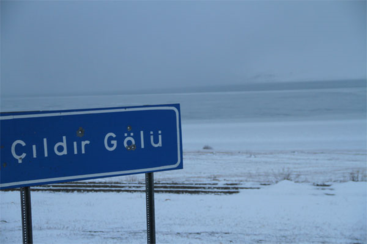 Çıldır Gölü Dondu