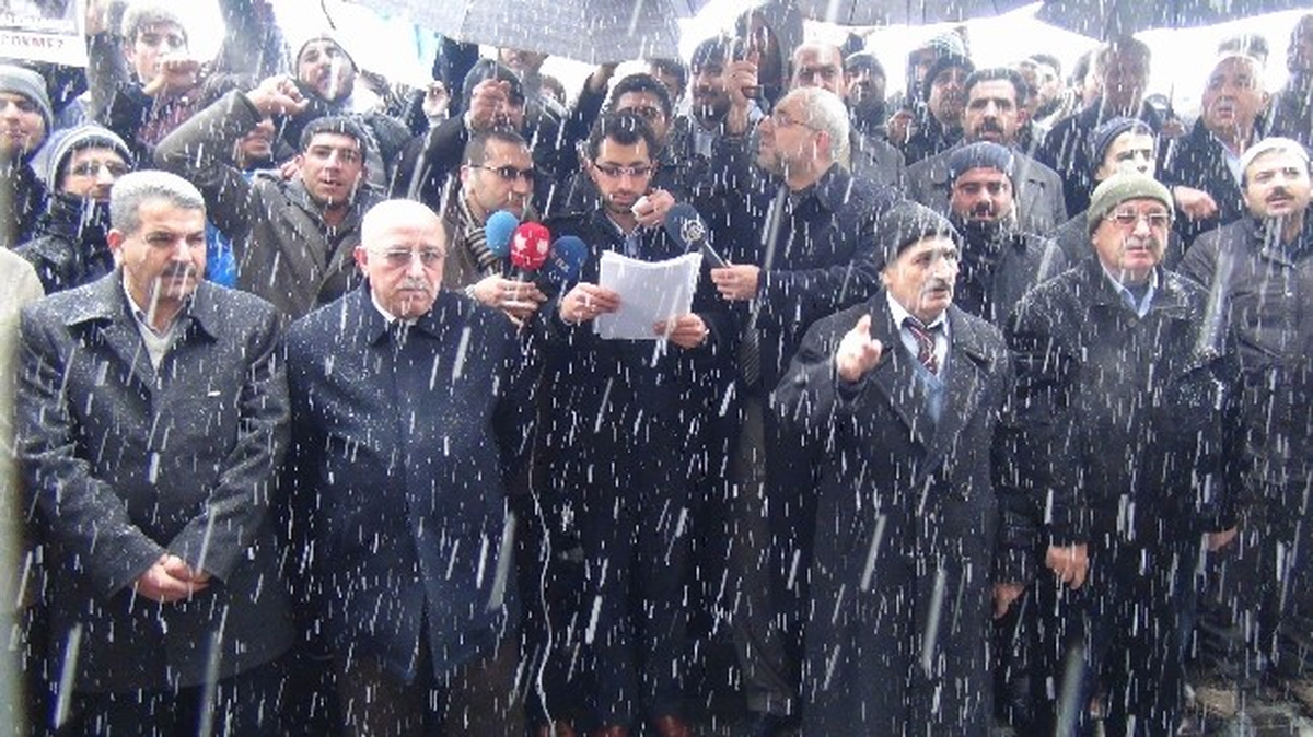 Diyarbakır\'da Molla\'nın İdam Edilmesi ile İlgili Basın Açıklaması Düzenlendi