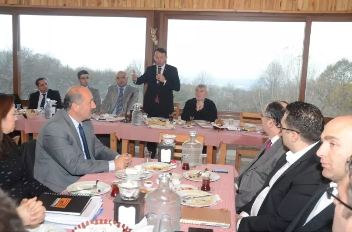 İmar ve Şehirçilik Müdürlüğü Yetkilileri Ekoköy\'de Buluştu