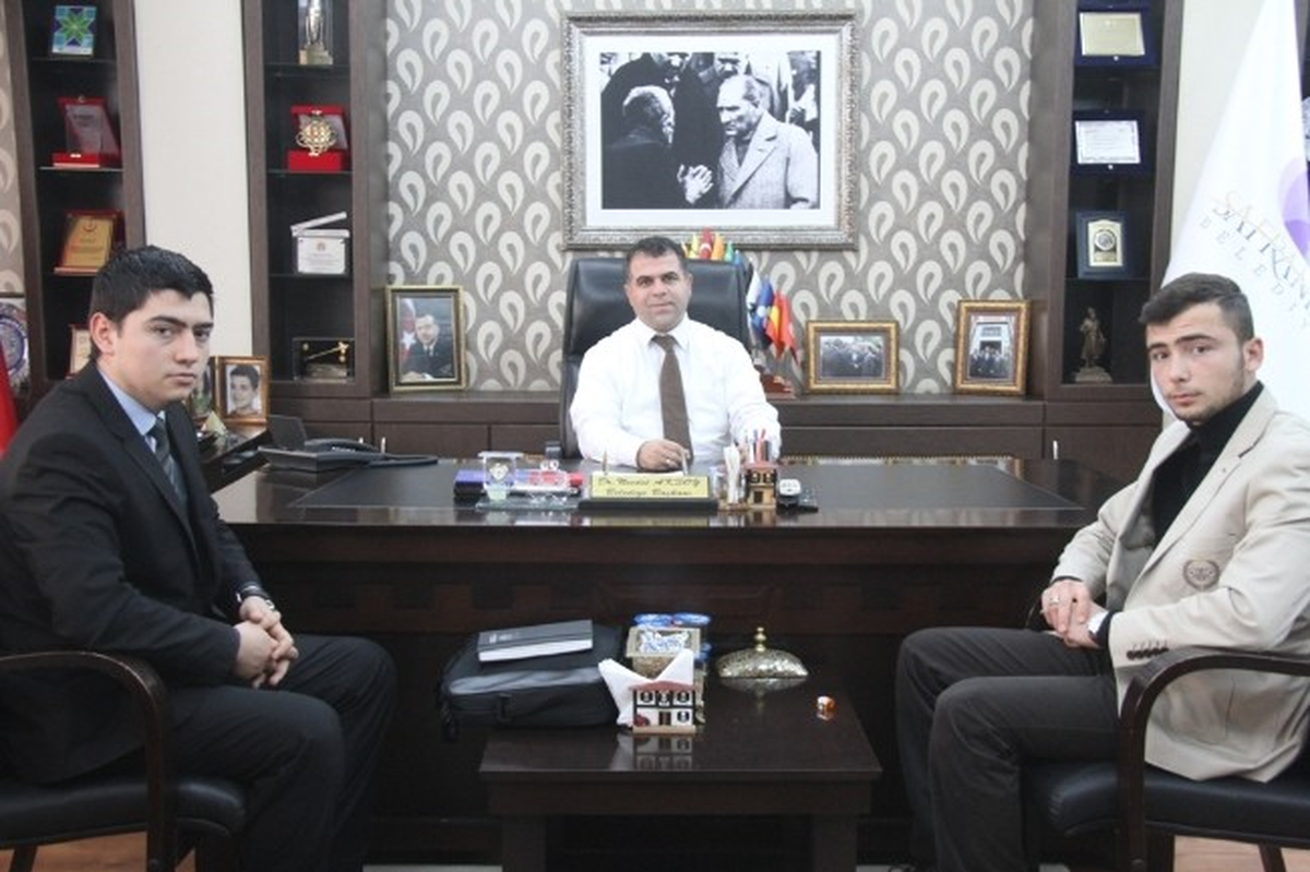 Kbü Öğrenci Konseyinden Başkan Aksoy\'a Ziyaret
