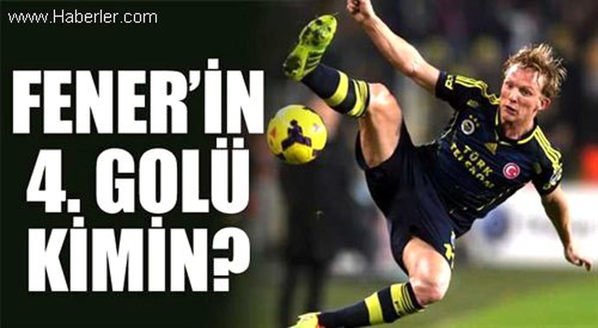 Mete Kalkavan 4.golü Dirk Kuyt\'a Yazdı