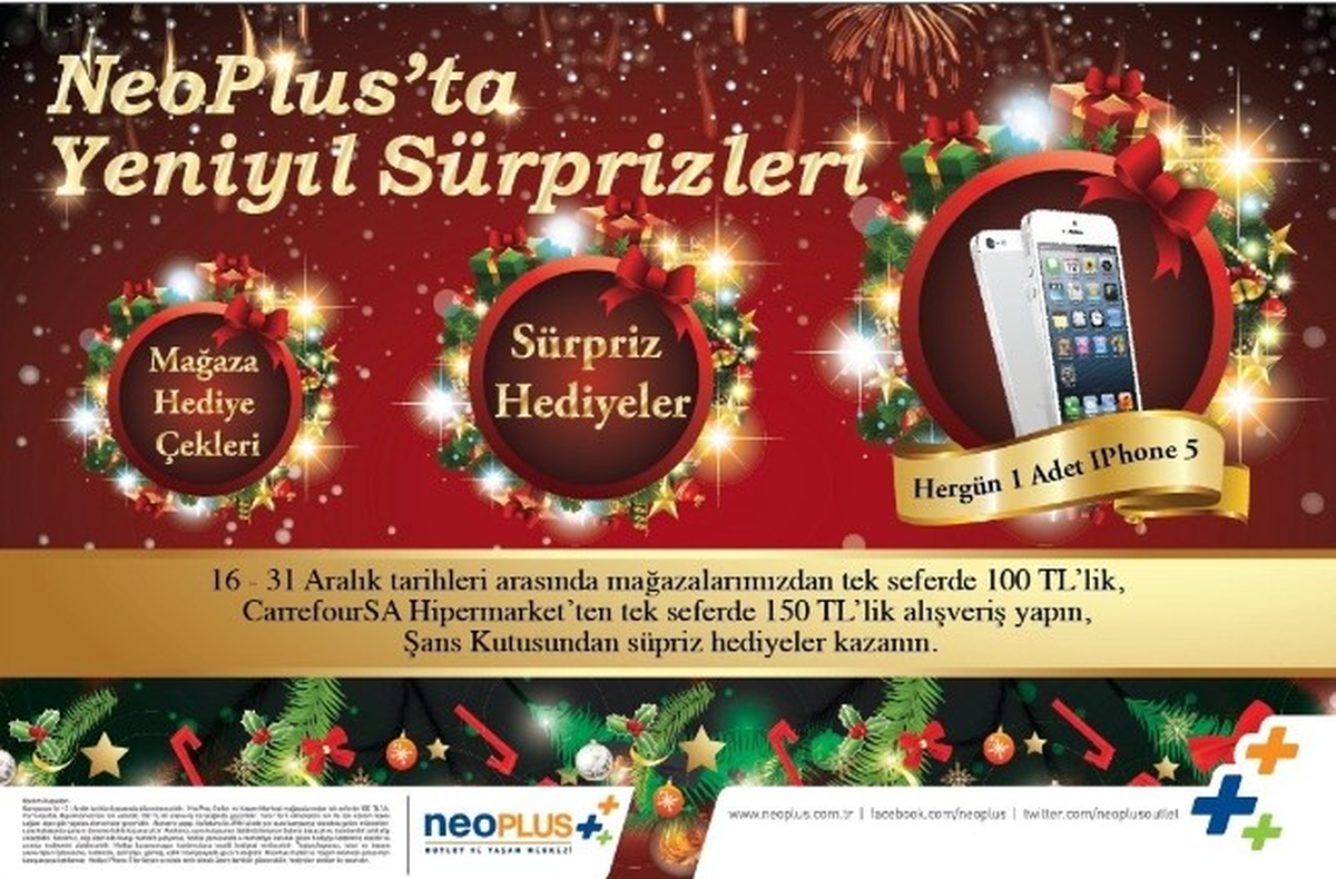 Neoplus\'ta Yeni Yıl Sürprizleri