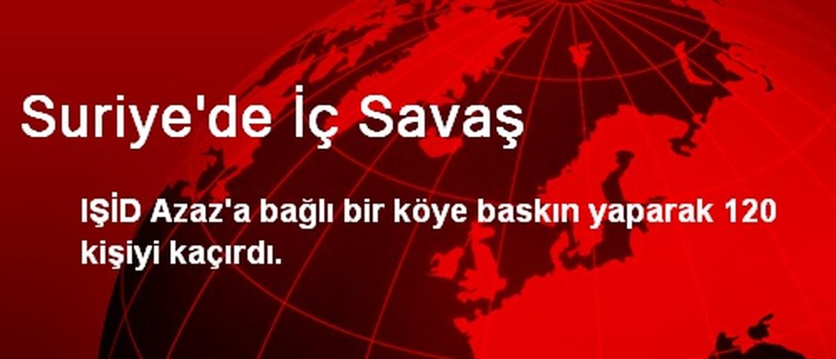 Suriye\'de İç Savaş