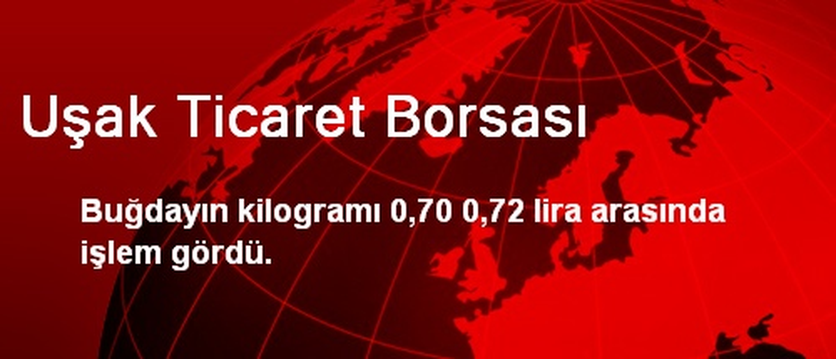 Uşak Ticaret Borsası