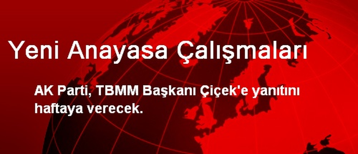 Yeni Anayasa Çalışmaları