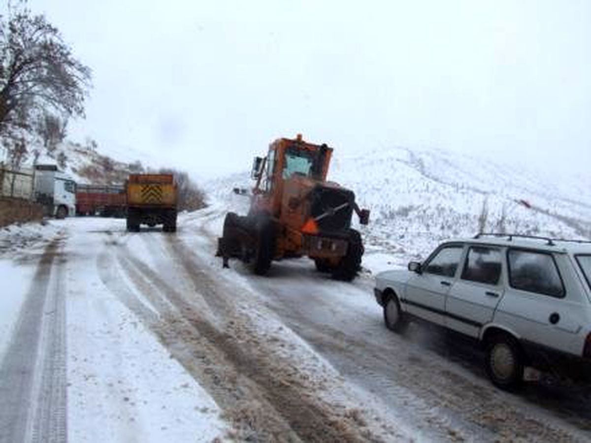 Siirt\'teki Kar Yağışı