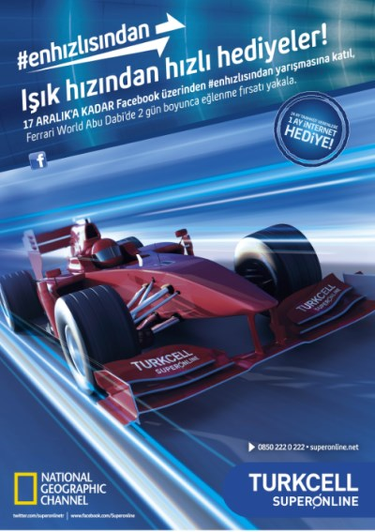 Turkcell Superonline ve Nat Geo ile Eğlenceye #enhızlısından Hazır Olun
